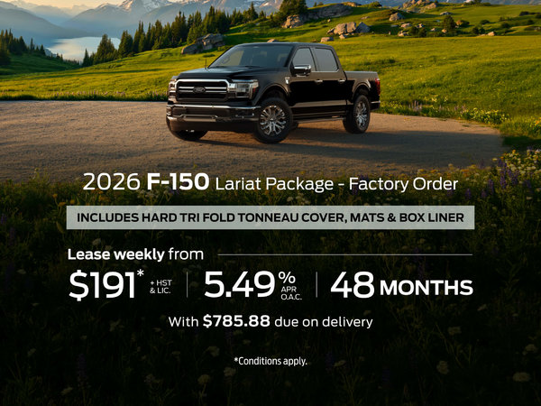 2026 Ford F-150 Lariat - Factory Order Offer