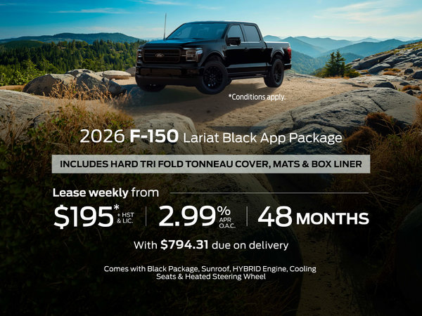 2026 Ford F-150 Lariat - Factory Order Offer