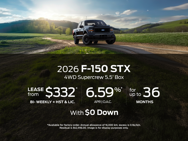 2026 Ford F-150 Special Offer