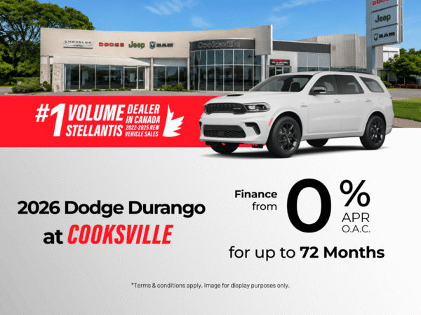 2026 Dodge Durango Offer