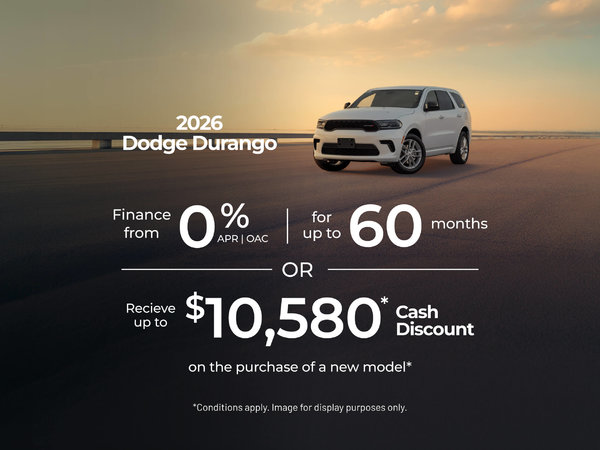 2026 Dodge Durango Offer