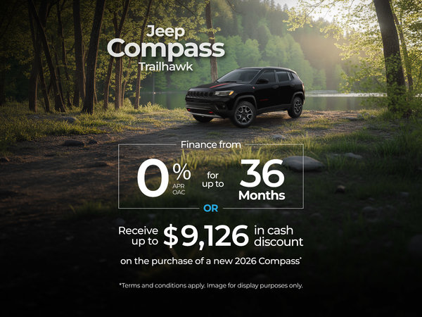 2026 Jeep Compass Offer