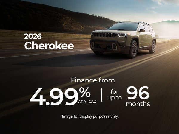2026 Jeep Cherokee Offer