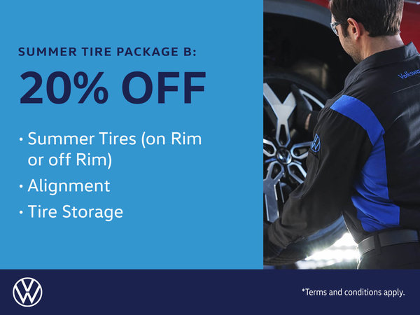 Volkswagen Summer Tire Package B