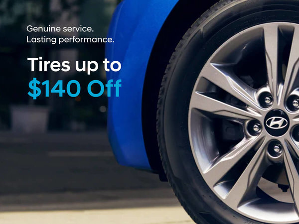 Tires up to $140 OFF