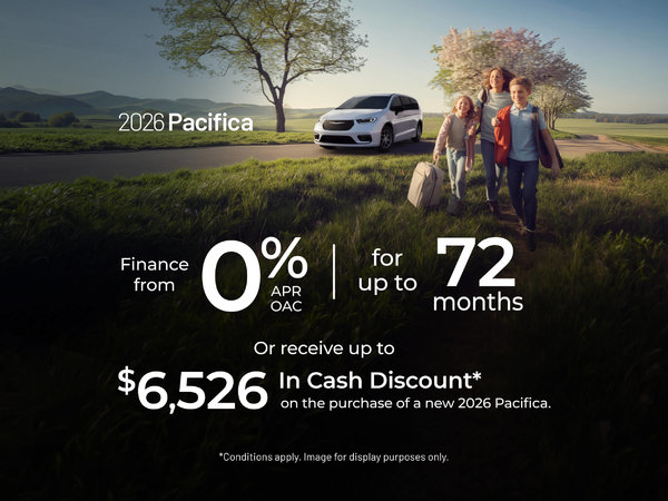 2026 Chrysler Pacifica Offer