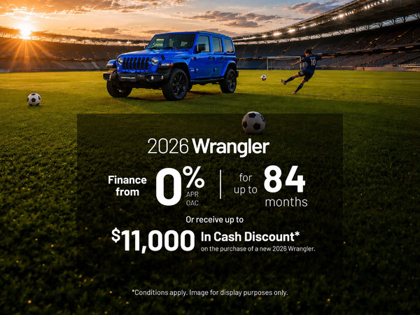 2026 Jeep Wrangler Offer
