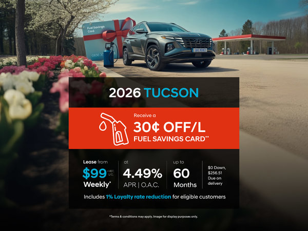 2026 Tucson Lease Offer