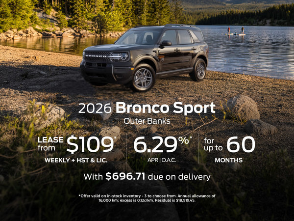 2026 Bronco Sport Outer Banks - Special Offer