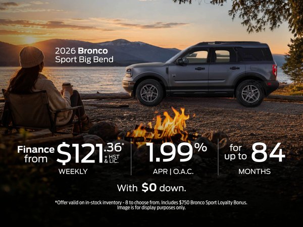 2026 Bronco Sport Big Bend - Special Offer