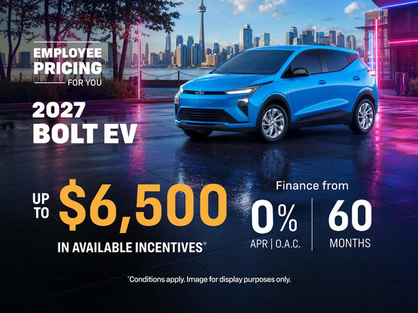 Chevrolet Bolt EV Lease Offer