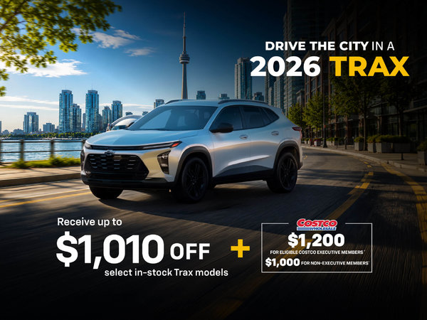 Chevrolet Trax Dealer Incentives