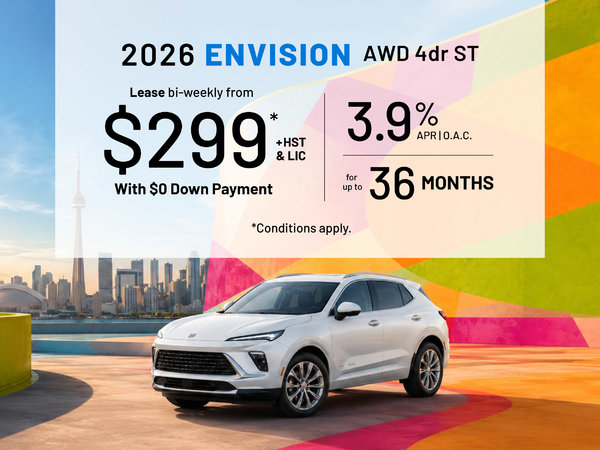 Buick Envision ST Lease Offer