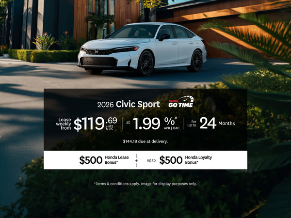 Civic Lease Offer at Goderich Honda