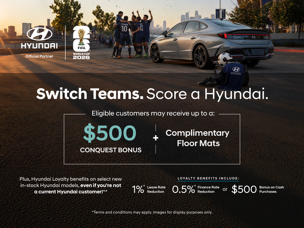 Switch Teams. Score a Hyundai!
