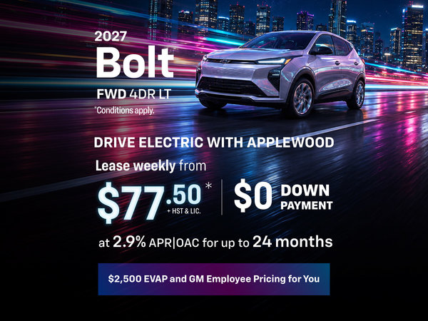 Chevrolet Bolt Offer
