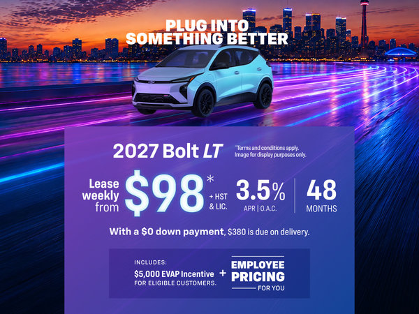 Chevrolet Bolt Offer