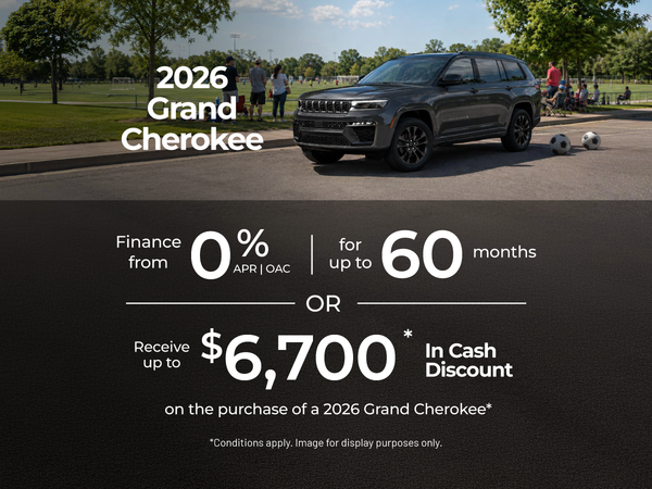 2026 Jeep Grand Cherokee Offer