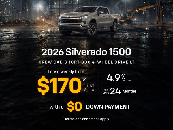 Silverado 1500 Lease Offer
