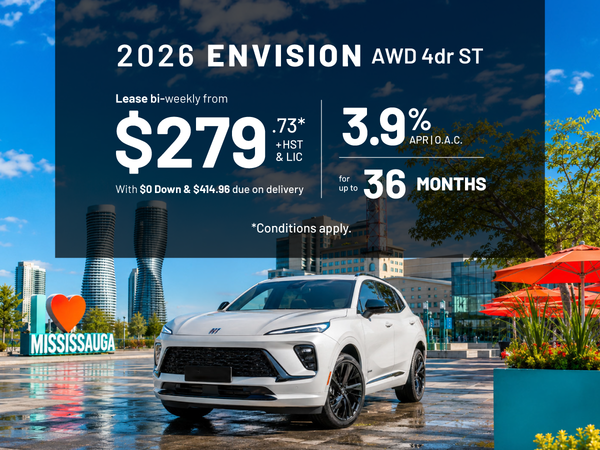 Buick Envision Sport Touring Offer