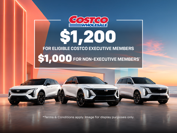 Cadillac Costco Bonus