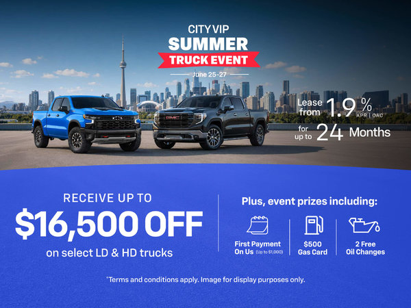 City VIP Summer Truck Event