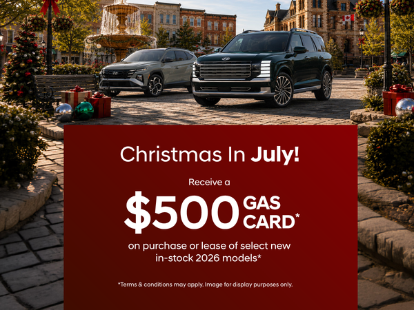 Christmas in July - $500 Gas Card!