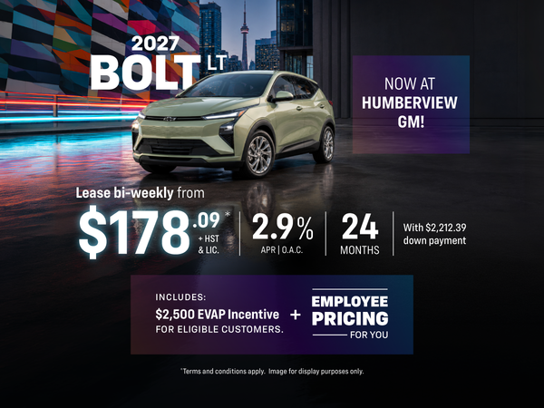 Chevrolet Bolt Offer