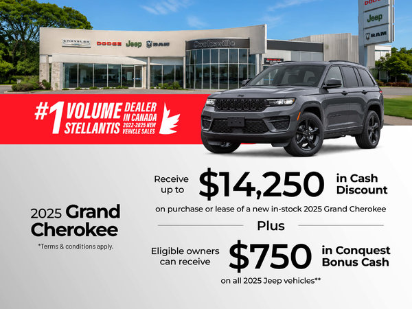 2025 Jeep Grand Cherokee Offer