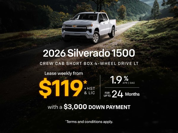 Silverado 1500 Lease Offer