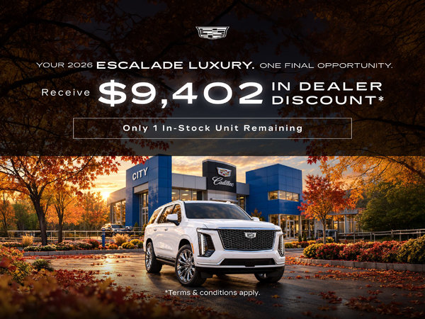 Cadillac Escalade Offer
