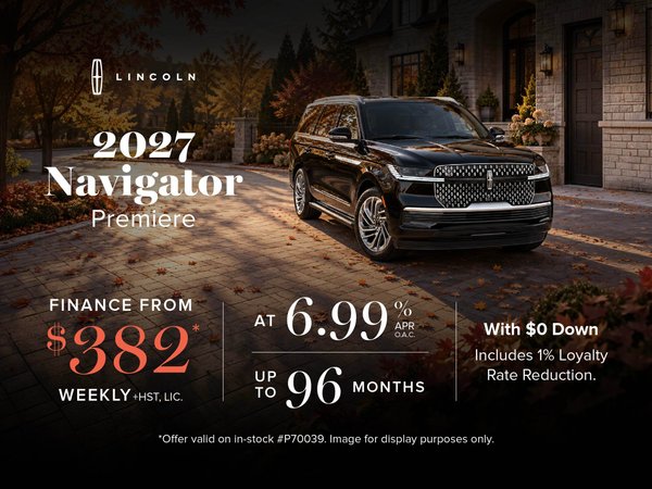 2027 Lincoln Navigator - Special Offer