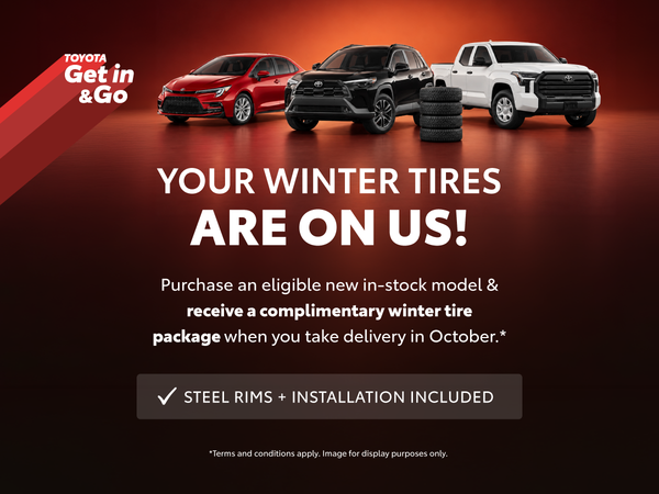 Winter Tire Package Special Offer