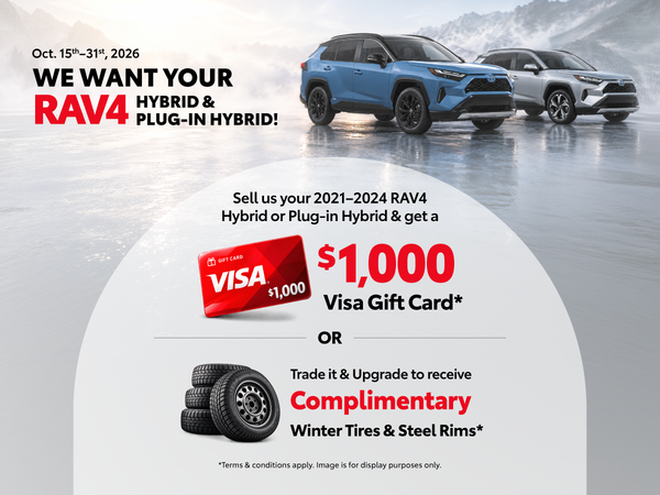 We Want Your Rav4 Hybrid/PHEV