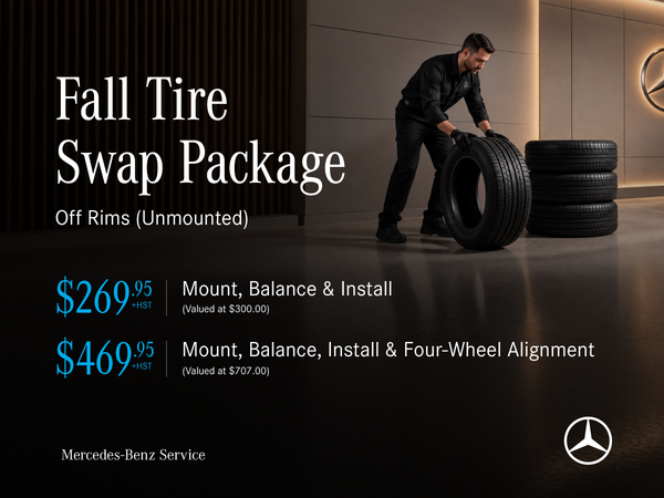 Fall Tire Swap Package - Off Rims (Unmounted)