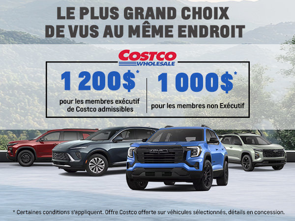 Le plus grand choix de VUS au même endroit