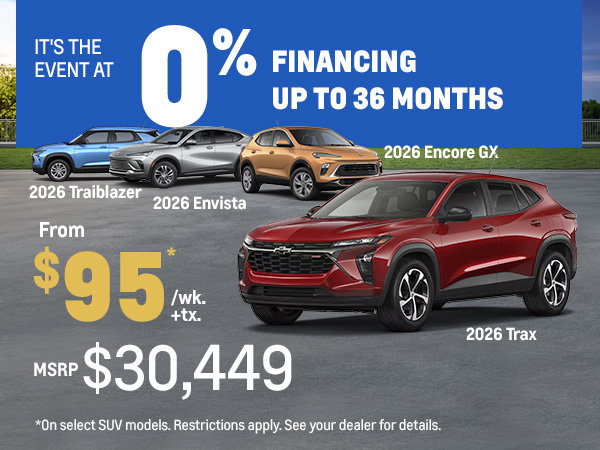 A compact SUV for just $95/wk.