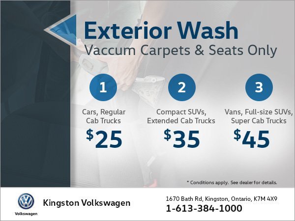 Get an Exterior Wash and Vacuuming Services!