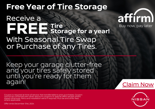 Free Year of Seasonal Tire Storage