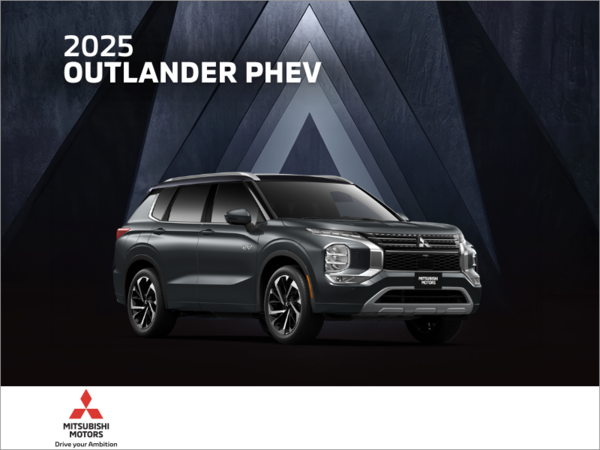 Get the 2025 Mitsubishi Outlander PHEV