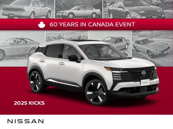 Get the 2025 Nissan Kicks!