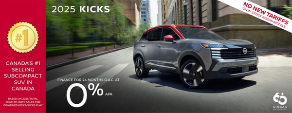 Get the 2025 Nissan Kicks!