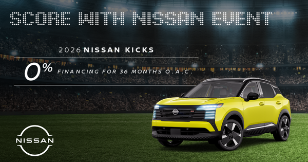Get the 2026 Nissan Kicks!