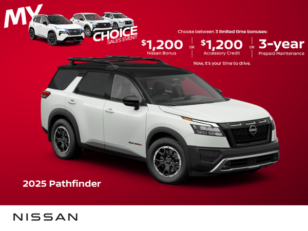 Get the 2025 Nissan Pathfinder!