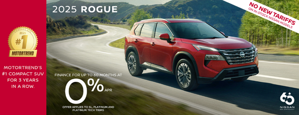 Get the 2025 Nissan Rogue!