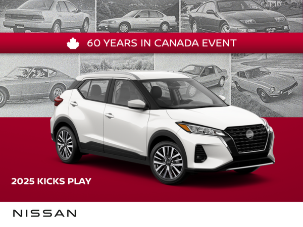 Get the 2025 Nissan Kicks Play!