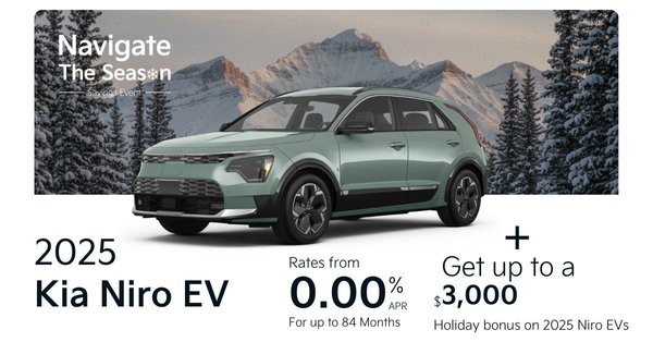 Get the 2025 Niro EV