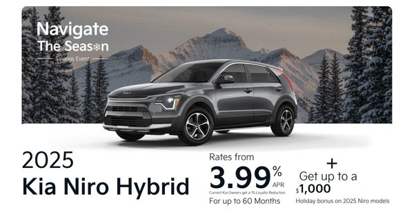 Get the 2025 Niro Hybrid