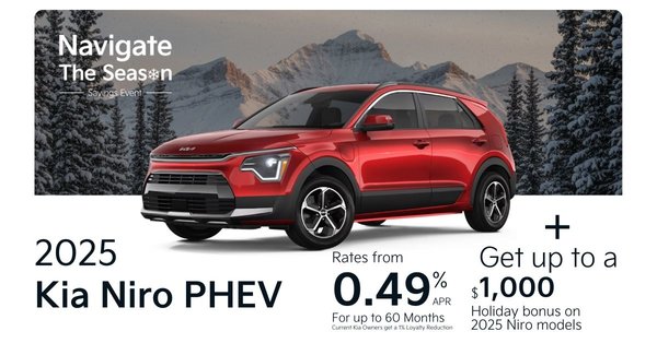 Get the 2025 Niro PHEV