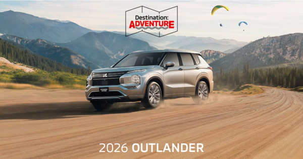 Get the 2026 Mitsubishi Outlander
